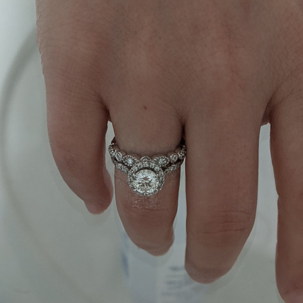 The Diamondaire - Custom band with my engagement ring - Jewelry Near Me - St Charles, Illinois The Diamondaire - Custom band with my engagement ring - Jewelry Near Me - St Charles, Illinois