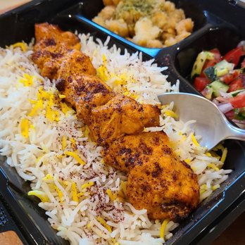 Rumi's Oasis - Chicken kabob plate - Bakeries Near Me - Elk Grove, California
