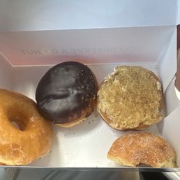 Bavarian, sugar, and cream cheese