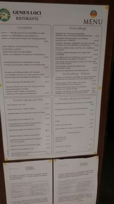 Menu photo 1 Genius Loci Tropea, VV