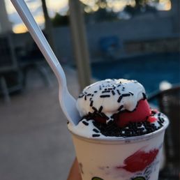 Vanilla Soft Serve Ice Cream