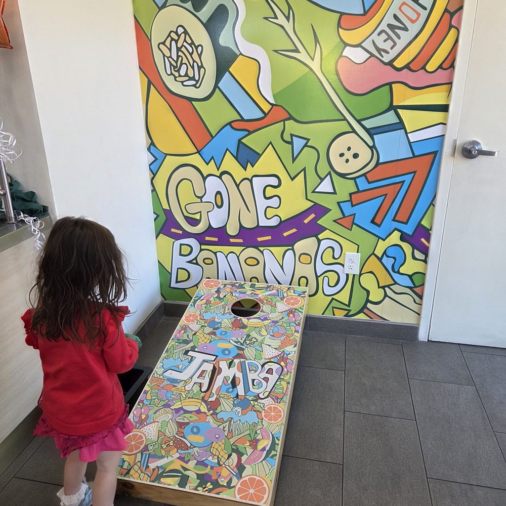 Jamba - Corn hole! My toddler loved it - Juice Bars & Smoothies Near Me - Roseville, California Jamba - Corn hole! My toddler loved it - Juice Bars & Smoothies Near Me - Roseville, California