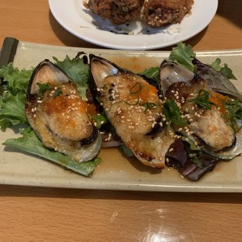 Tengoku Sushi - Chicken wings and baked mussels - Japanese Near Me - Henderson, Nevada