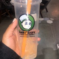 Baby Café - Thai tea, obviously I enjoyed it!
