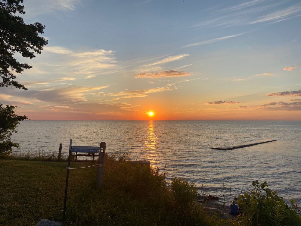 Social spots from Lake Erie State Park