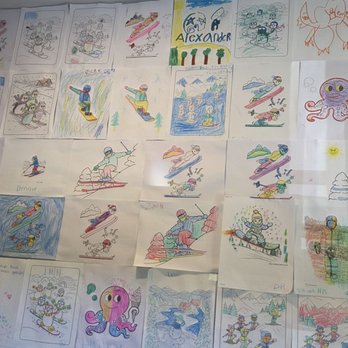 1MTN - Fun kid art. They are active in the community! - Comfort Food Near Me - Dover, Vermont 1MTN - Fun kid art. They are active in the community! - Comfort Food Near Me - Dover, Vermont