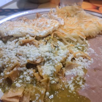 Delicias Cafe - Chilaquiles Delicas...they have 4 types of chilaquiles available - Mexican Near Me - Albuquerque, New Mexico