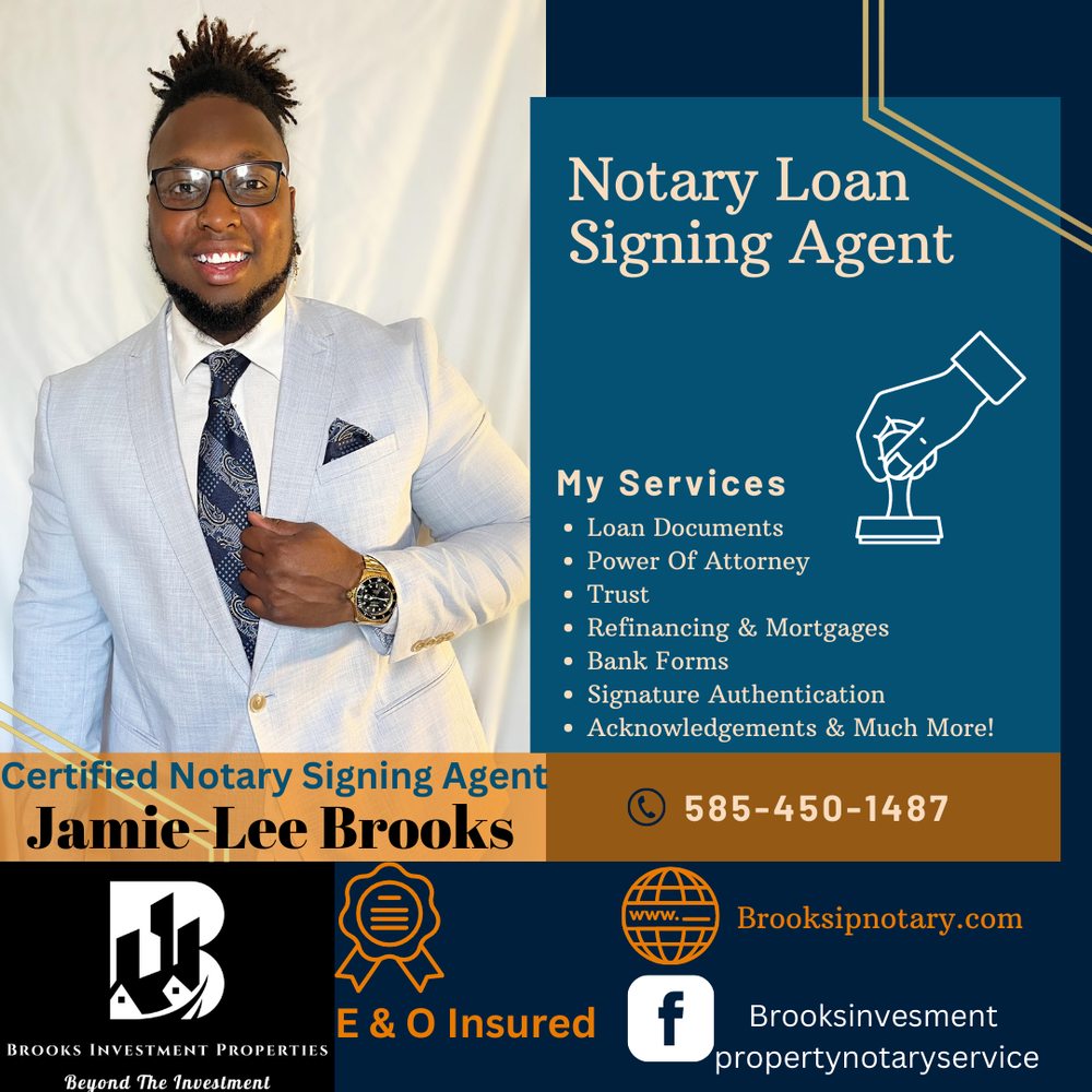 BROOKS INVESTMENT PROPERTIES & NOTARY SERVICE Request a Quote Indiana, Pennsylvania