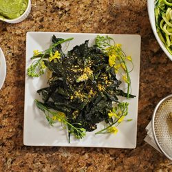 Kevin Kendall's Kitchen - Crispy Kale Chips from our most recent Vegan Dinner