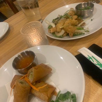 Saigon Cafe - Veggie spring rolls, calamari - Vietnamese Near Me - Saint Louis, Missouri