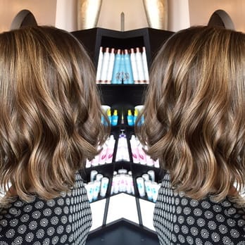 Jules Salon - Balayage asymmetrical cut by stylist Lindsay - Hair Salons Near Me - Watertown, Connecticut Jules Salon - Balayage asymmetrical cut by stylist Lindsay - Hair Salons Near Me - Watertown, Connecticut