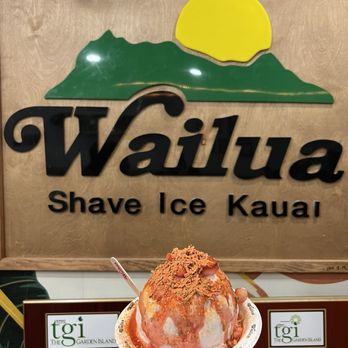 Wailua Shave Ice - Strawberry Coconut - Shaved Ice Near Me - Kapaa, Hawaii Wailua Shave Ice - Strawberry Coconut - Shaved Ice Near Me - Kapaa, Hawaii