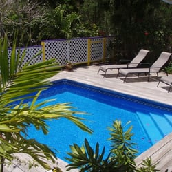 SunDog House - Pool and deck, SunDog Guest House, St. Croix