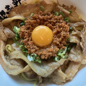 Kajiken - Spicy pork belly with minced pork. - Ramen Near Me - Seattle, Washington Kajiken - Spicy pork belly with minced pork. - Ramen Near Me - Seattle, Washington