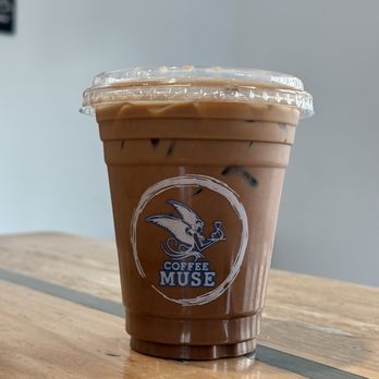 Coffee Muse - Ice Mocha latte - Coffee & Tea Near Me - Santa Ana, California