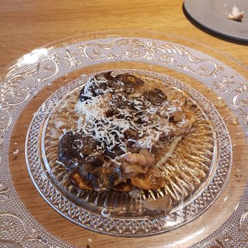 212 - Jerusalem artichoke baked with brown shrimps - Modern European Near Me - Amsterdam, New Hampshire