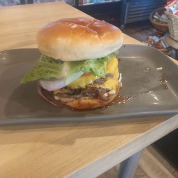 Top Butcher Market - My double cheeseburger medium rare - Caterers Near Me - Chicago, Illinois
