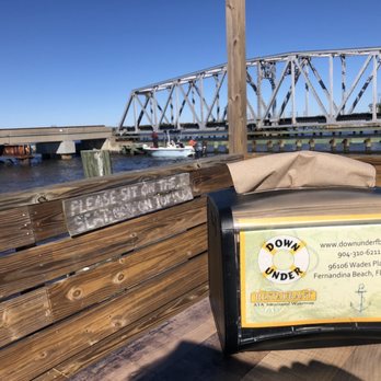 Down Under Restaurant - Nice outdoor patio - Seafood Near Me - Fernandina Beach, Florida