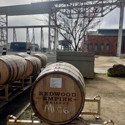 Redwood Empire Whiskey Bar & Tasting Room - A working distillery. I was told that they were making bourbon that day.  They should put that smell in a candle!