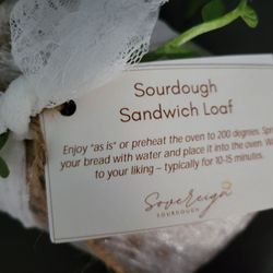 Sovereign Sourdough - Beautiful presentation