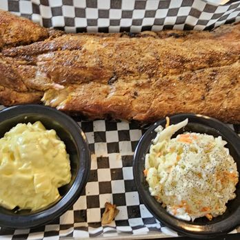 Sons of Smoke - Rack of ribs, tator salad, coleslaw... - Barbeque Near Me - Loudon, Tennessee Sons of Smoke - Rack of ribs, tator salad, coleslaw... - Barbeque Near Me - Loudon, Tennessee