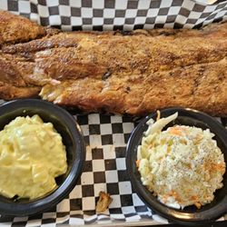 Sons of Smoke - Rack of ribs, tator salad, coleslaw...