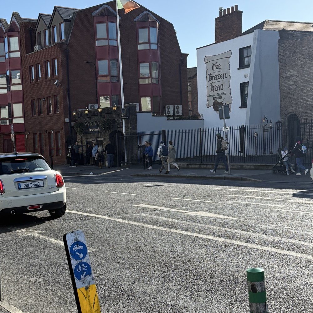 The Brazen Head - Outside across the street. - Pubs Near Me - Dublin, D The Brazen Head - Outside across the street. - Pubs Near Me - Dublin, D