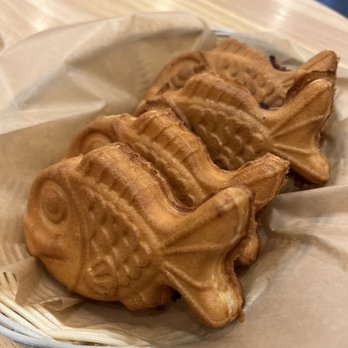 Anko - Taiyaki (half custard half red bean) - Desserts Near Me - Los Angeles, California