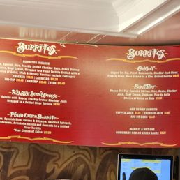 Anything but a regular burrito is $$$$ Anything but a regular burrito is $$$$