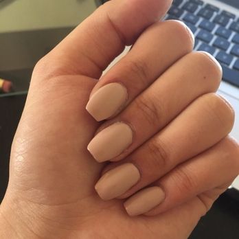 V Nails - This picture is taken October 2nd, but as you can see it wasn't such a fine job to begin with. - Nail Salons Near Me - Glendale, California