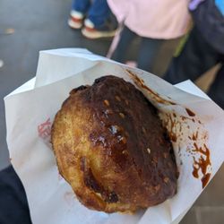 Auckland Night Markets - Chicken and egg sandwich