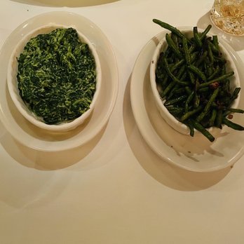 Morton's The Steakhouse - Green beans and spinach - Steakhouses Near Me - Naperville, Illinois Morton's The Steakhouse - Green beans and spinach - Steakhouses Near Me - Naperville, Illinois