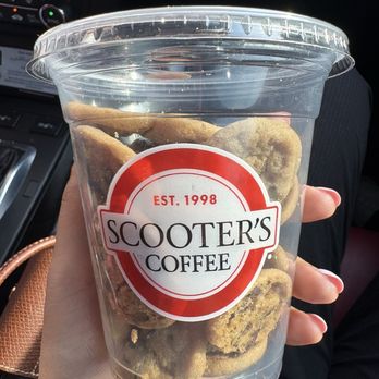 Scooter's Coffee - Mini Chocolate Chip Cookies - Coffee & Tea Near Me - Plymouth, Michigan Scooter's Coffee - Mini Chocolate Chip Cookies - Coffee & Tea Near Me - Plymouth, Michigan