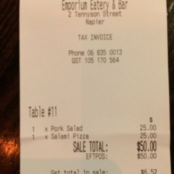 Emporium Eatery and Bar - Gastropubs Near Me - Napier, HKB