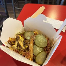 Bacon Cheeseburger Poutine