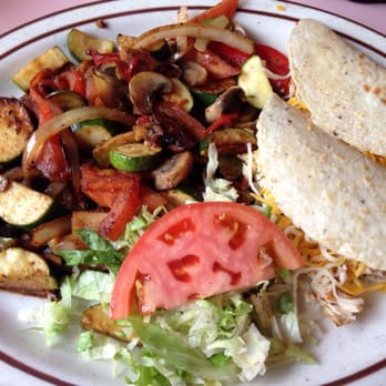 Avila's El Ranchito - Grilled Chicken Tacos with Grilled Vegetables - Mexican Near Me - Orange, California