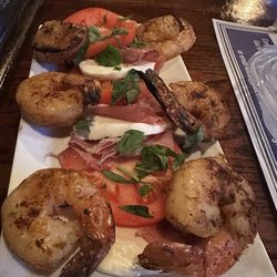 Hometown Tavern - Caprese Salad add shrimp and I had the balsamic drizzle on the side.