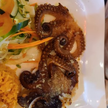 Big Lobster - Grilled octopus - Seafood Near Me - Playa del Carmen, ROO