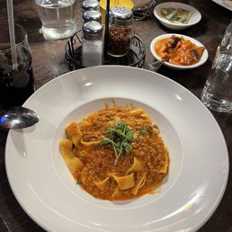 Pappardelle bolognese