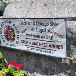 Adirondack Angies Hot Dog stand