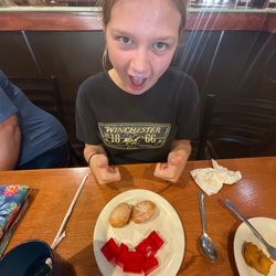 Buffet House - Enjoying dessert