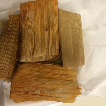 Teresita's Tamales - Three chicken and three pork tamales. These are double to triple the size of other tamales I have tried. The BEST!!! - Mexican Near Me Teresita's Tamales - Three chicken and three pork tamales. These are double to triple the size of other tamales I have tried. The BEST!!! - Mexican Near Me