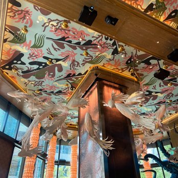 Sexy Fish Miami - Decor inside - Seafood Near Me - Miami, Florida