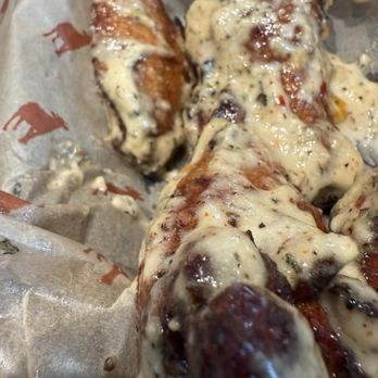 Stacked STL CWE - Hot and Garlic Parmesan Wings - GET THESE NOW - Burgers Near Me - St. Louis, Missouri Stacked STL CWE - Hot and Garlic Parmesan Wings - GET THESE NOW - Burgers Near Me - St. Louis, Missouri