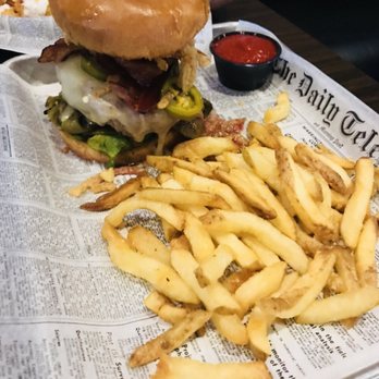 Bar Code Burgers - My beautiful delicious Green Chili Burger - Burgers Near Me - Las Vegas, Nevada