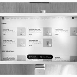3CAT Handcrafted Beverage - Kiosk. Simple and fast.