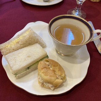 The Inn on Negley - Savory finger sandwiches and tea at holiday tea - Bed & Breakfast Near Me - Pittsburgh, Pennsylvania
