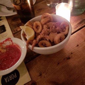 Porta - Fried Calamaries - Pizza Near Me - Jersey City, New Jersey