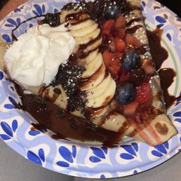 Chocolate crepe Chocolate crepe
