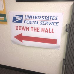United States Government Offices Post Office - Follow the sign ~